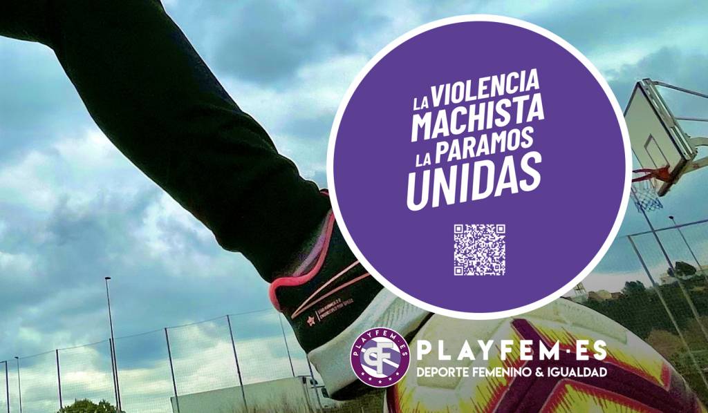 Punto violeta de Playfem contra la violencia de género desde el deporte