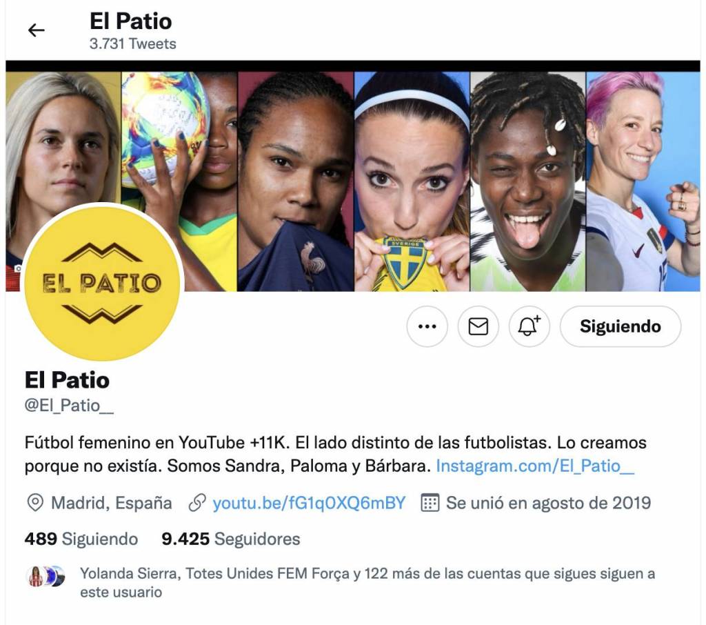 Twitter de El Patio