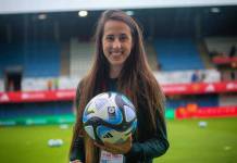 Alicia Arévalo narrará la gran final del Mundial de Fútbol Femenino de la FIFA 2023 Alicia Arévalo. Foto: RTVE